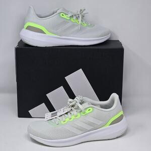 Adidas Running Shoe Runfalcon 3.0 - Zero Metallic/Green Spark Women Size 9.5